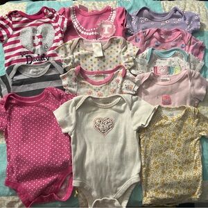 Assorted Baby Onesies Set